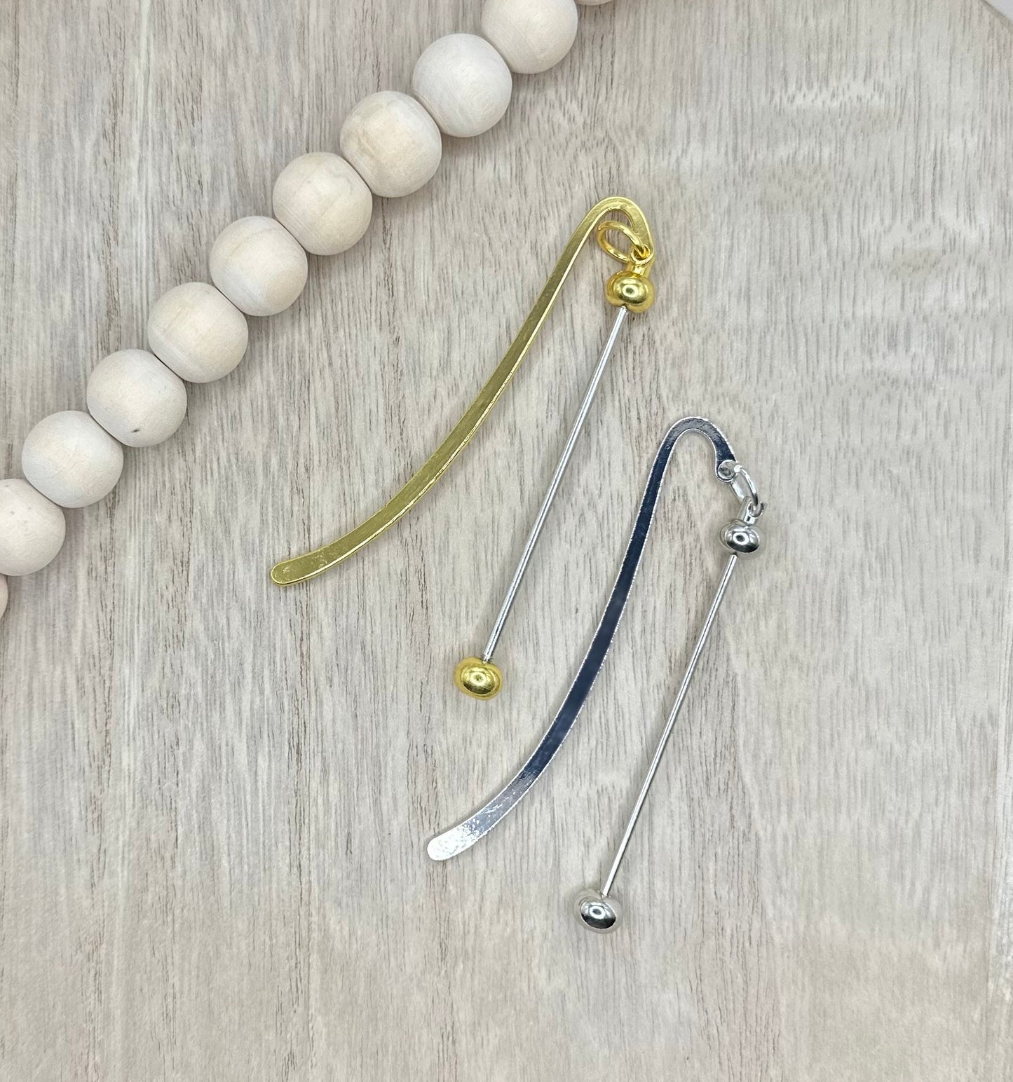 Beadable Metal Book Marks