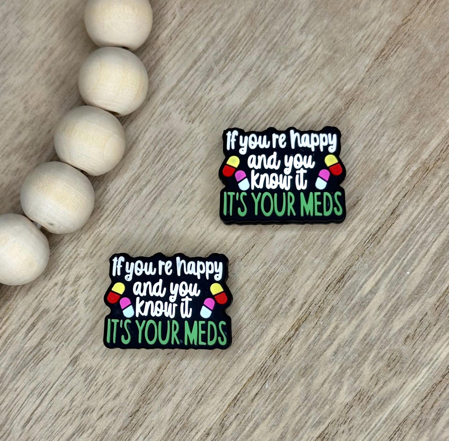 If Youre Happy and You Know it Silicone Focal Beads