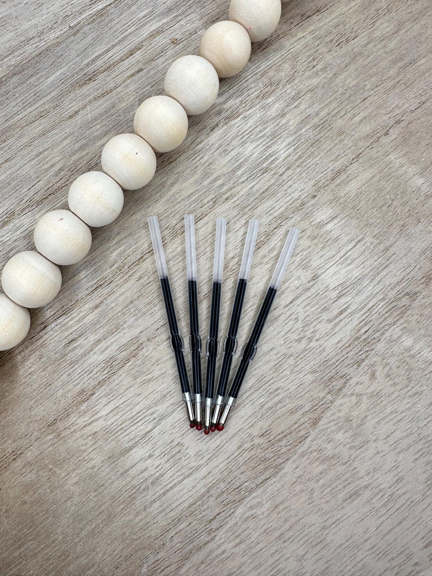 Black Ink Refills for Beadable Pens