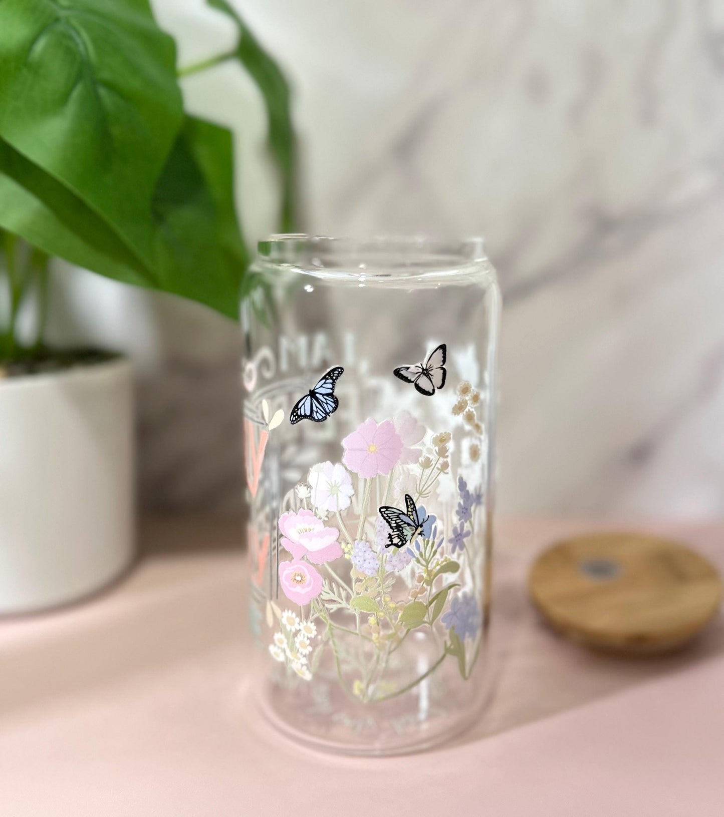 Fearfully and Wonderfully Made • Glass Can Cup 16oz