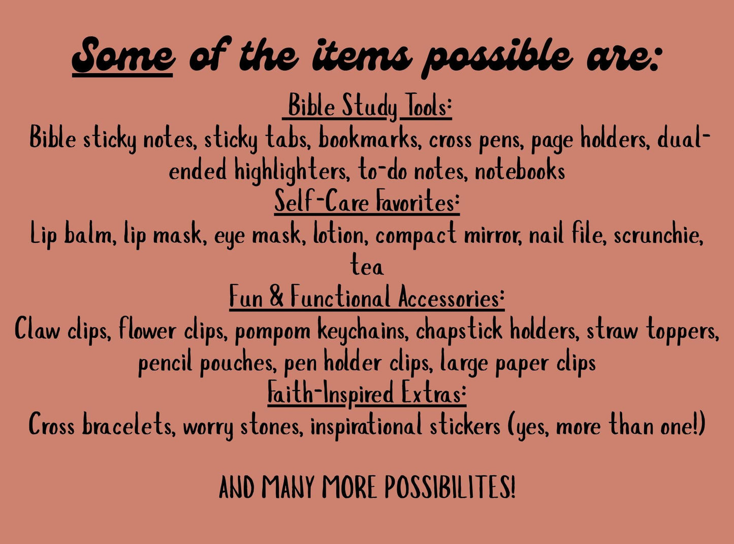 Mystery Bible Study and Self-Care Packs