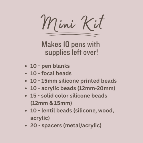 Beaded Pen Starter Kit