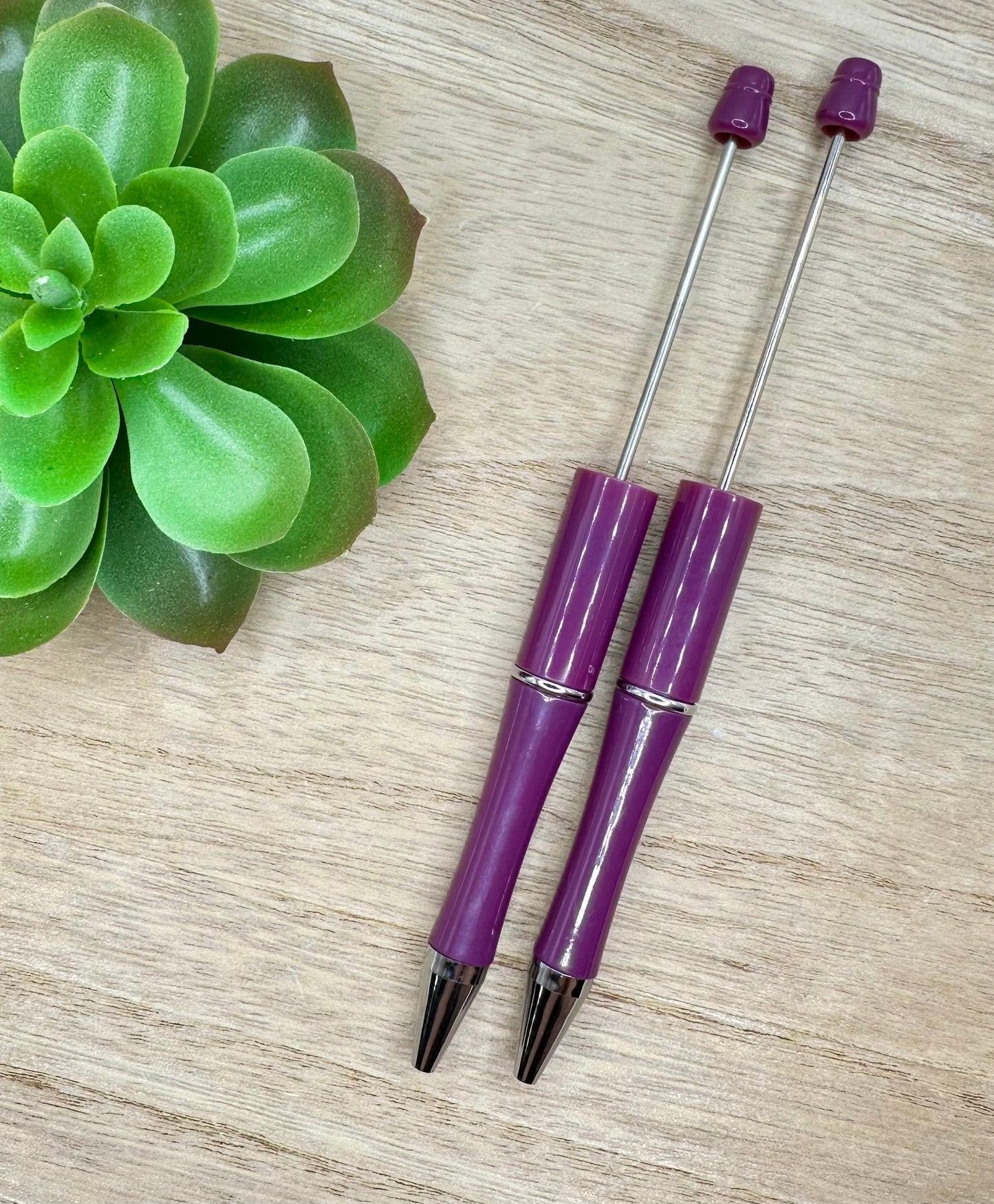 Berry Purple Beadable Pen