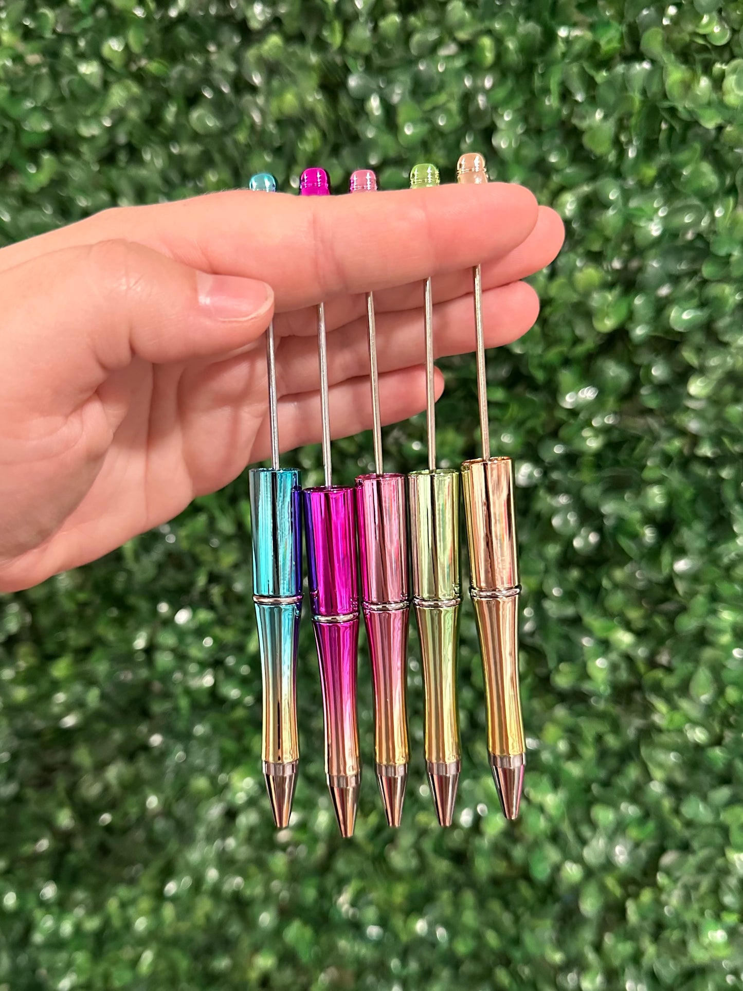 Ombre Metallic Beadable Pen Blank