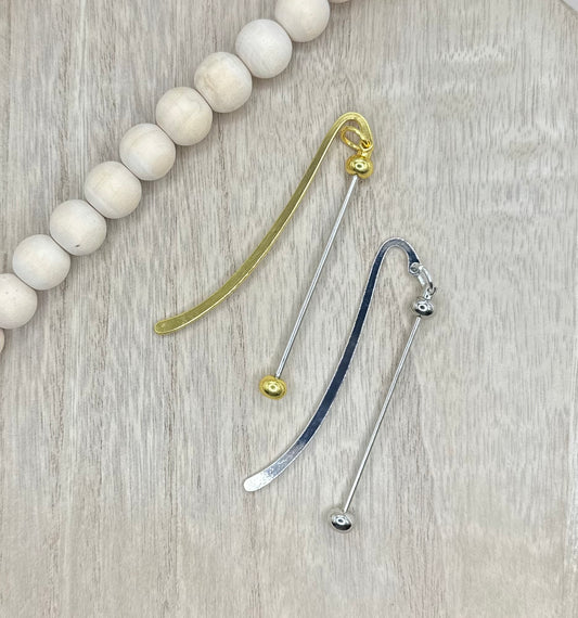 Beadable Metal Book Marks