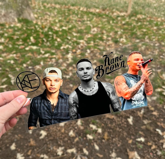 Kane Brown | DISCONTINUING | UV DTF Can Cup Wrap - Ready to Apply