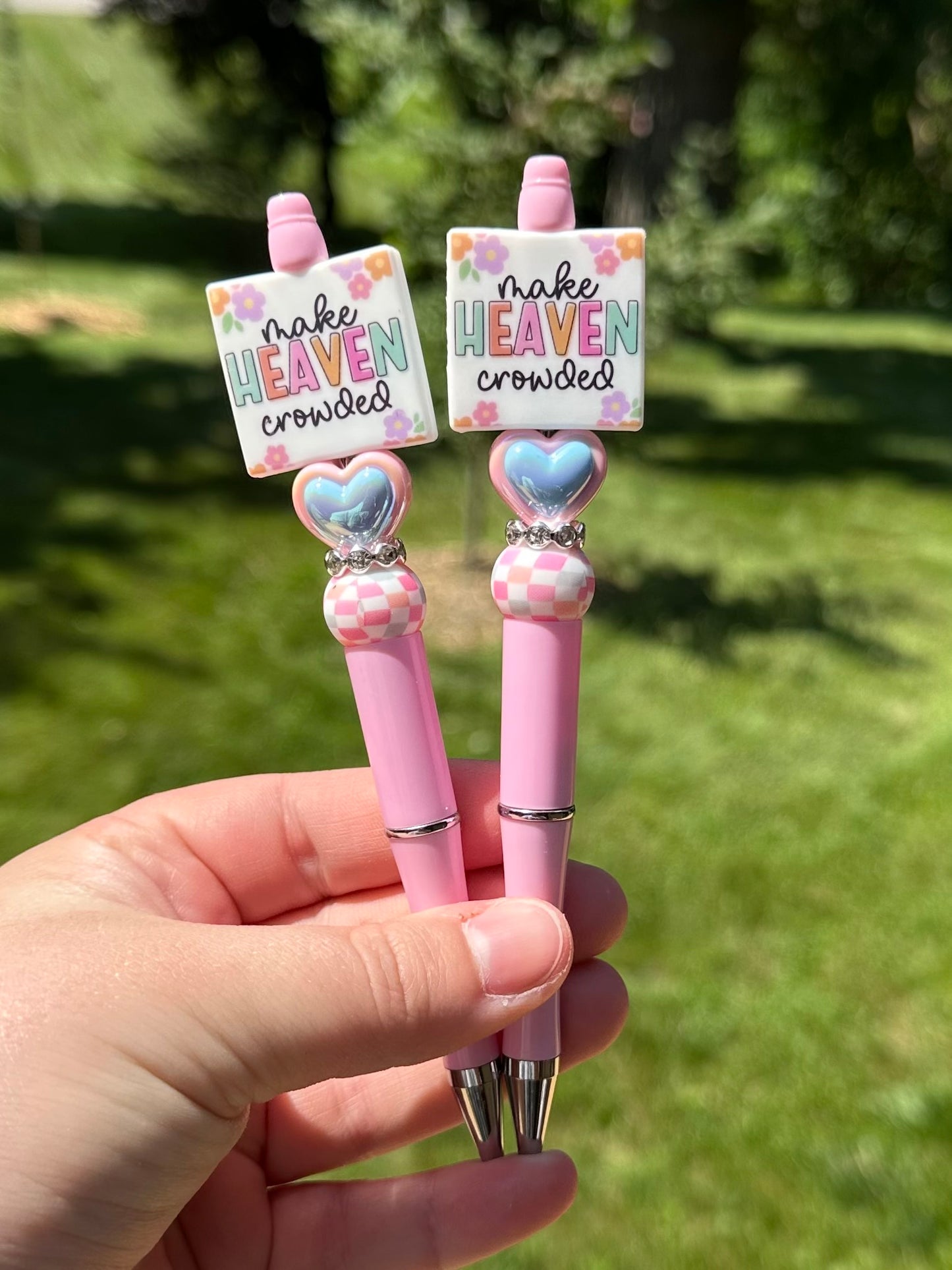 Make Heaven Crowded Beaded Pen