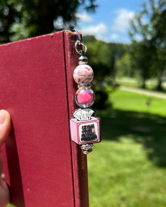 Crying Over Fictional Characters Bookmark