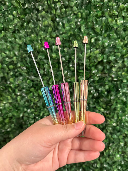 Ombre Metallic Beadable Pen Blank