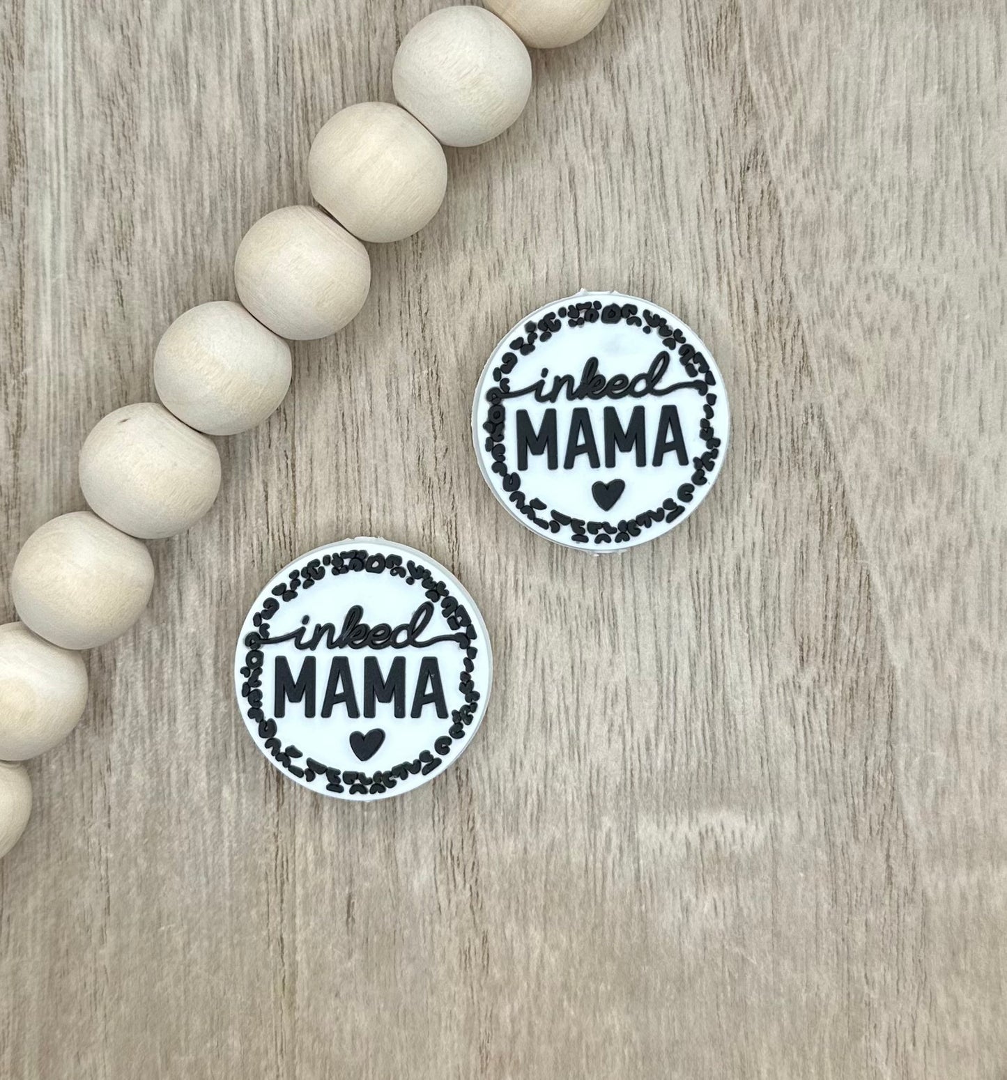 Inked Mama Soft PVC Focal Beads