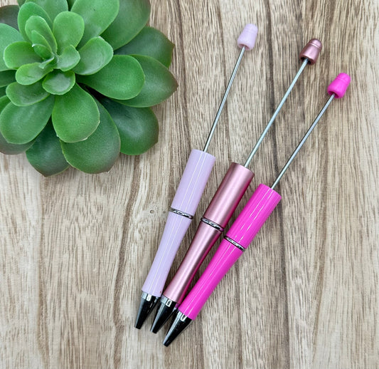 Pinks Beadable Pen
