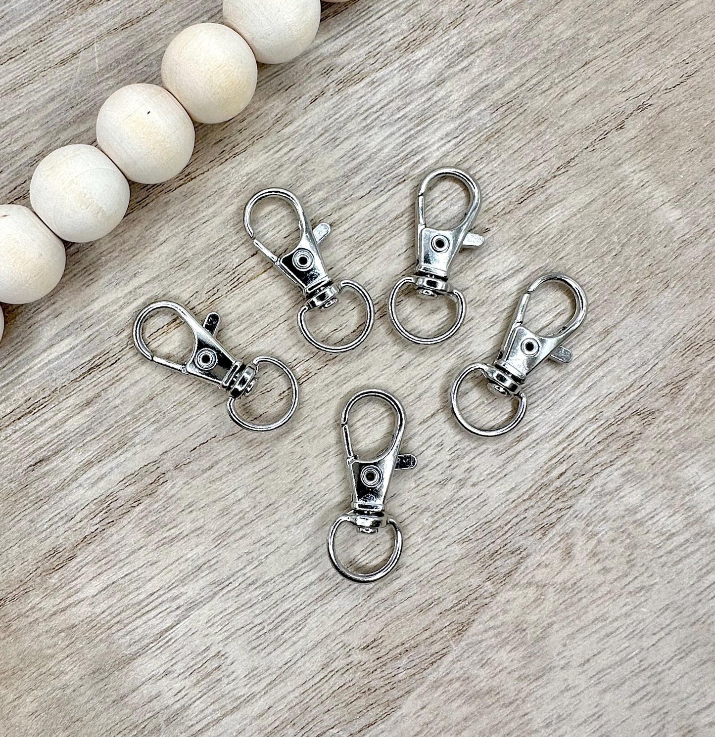 Silver Claw Clasps for Key Chain Making