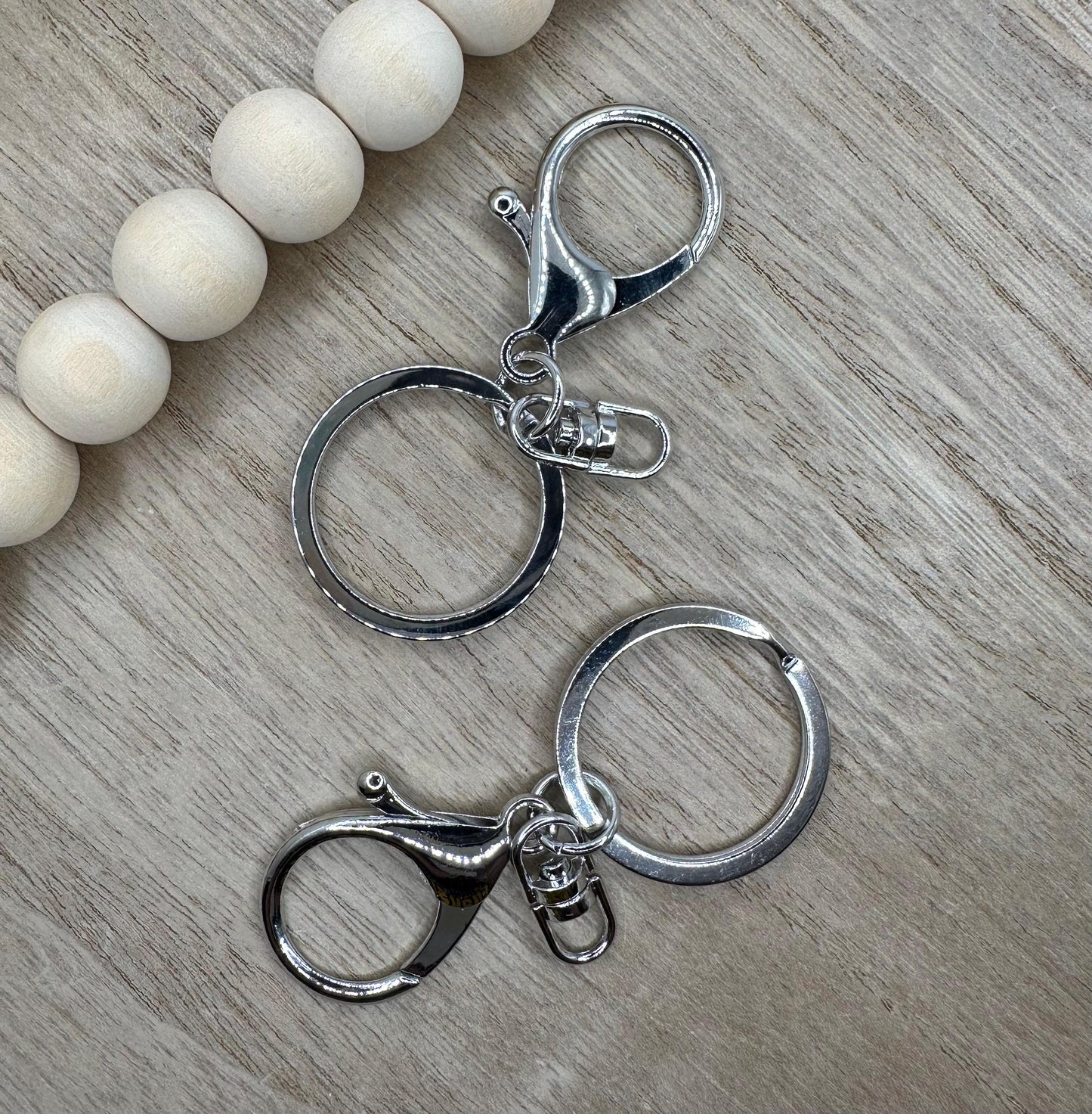 Silver Color Metal Key Chain Claw Clasp for Wristlet Making