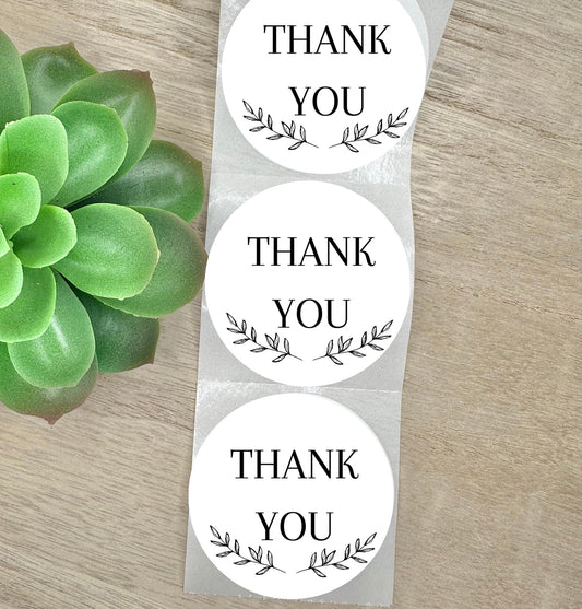 Thank You Stickers 2 inch, Business Stickers, Custom Business Stickers, Stickers for Shipping, Packaging Stickers, Free Gift Stickers