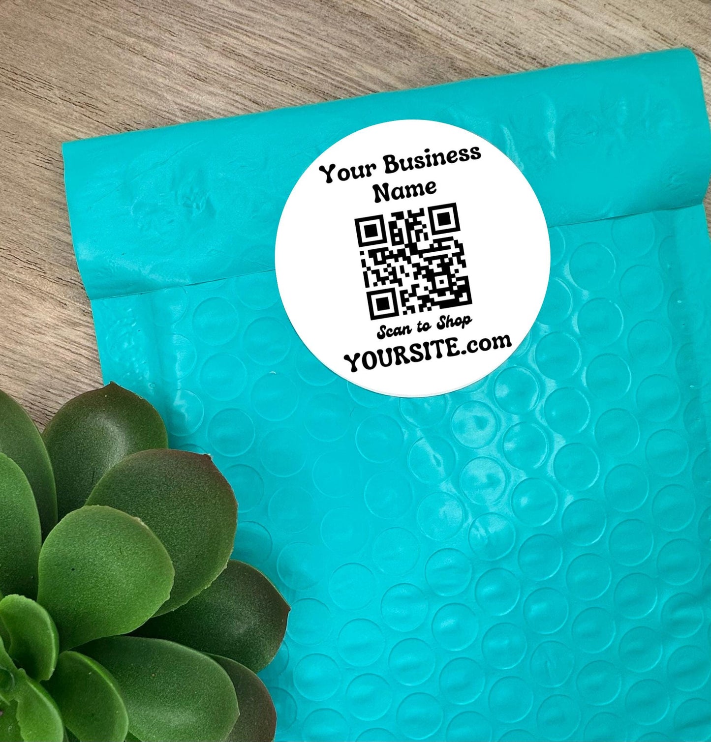 QR Code Stickers, Custom Stickers, 2 Inch Labels, Business Stickers, Custom Business Stickers, Stickers for Shipping, Packaging Stickers