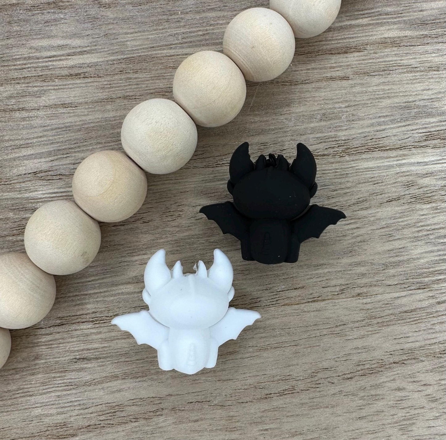Dragon 3D Silicone Focal Beads