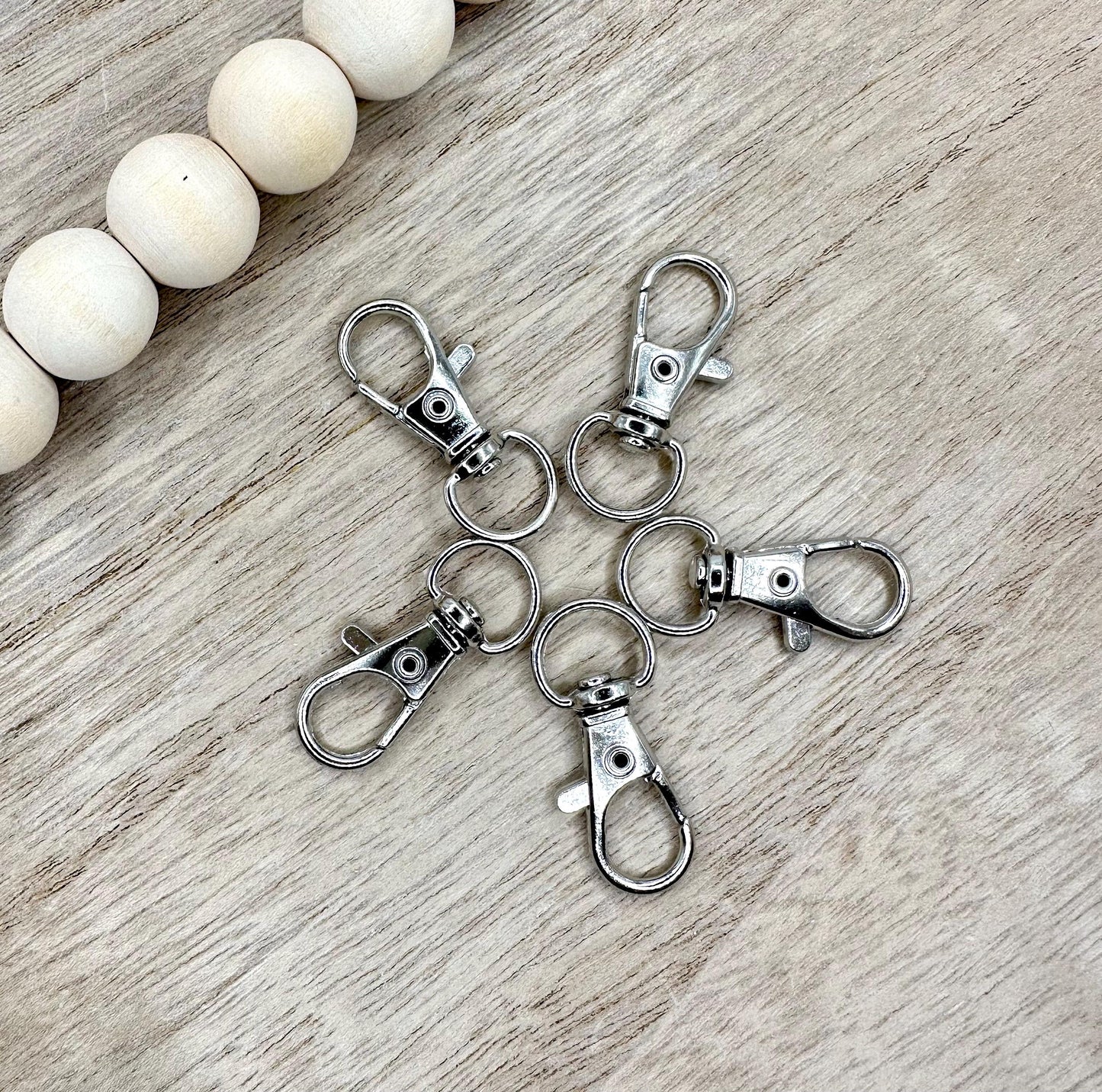 Silver Claw Clasps for Key Chain Making