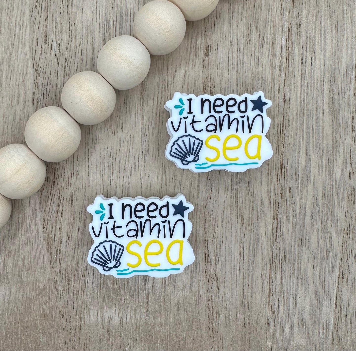 I need Vitamin Sea Silicone Focal Beads