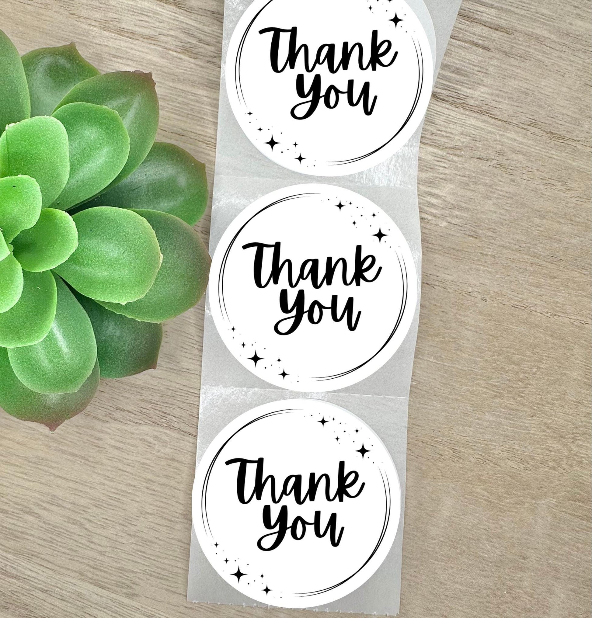 Thank You Stickers 2 inch, Business Stickers, Custom Business Stickers, Stickers for Shipping, Packaging Stickers, Free Gift Stickers