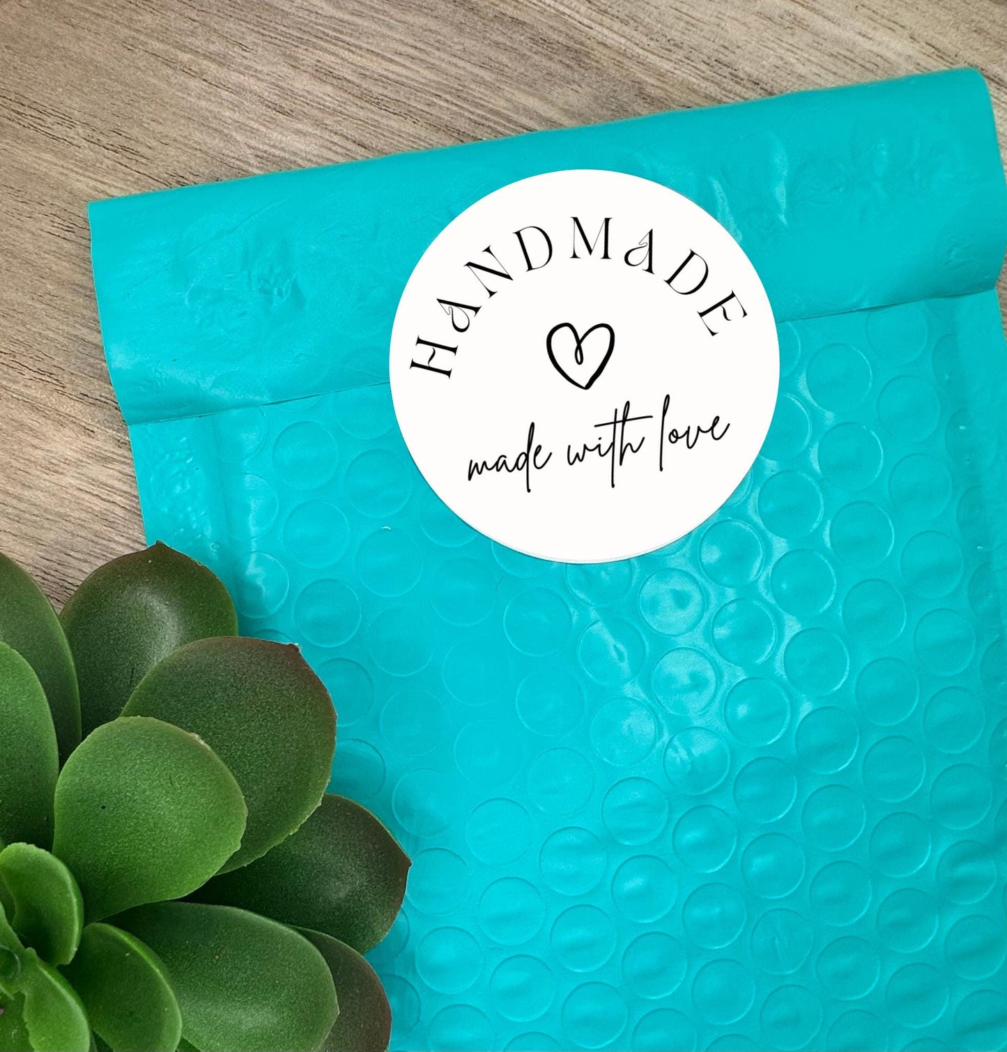 Handmade with Love, Round 2in Business Packing Stickers