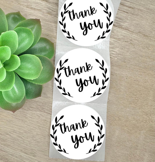 Thank You Stickers 2 inch, Business Stickers, Custom Business Stickers, Stickers for Shipping, Packaging Stickers, Free Gift Stickers