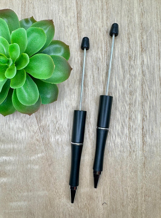 Matte Black Beadable Pen