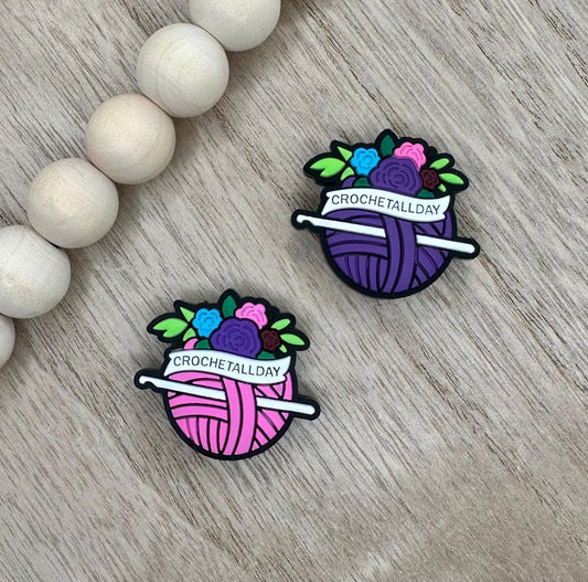 Crochet All Day Yarn Silicone Focal Beads