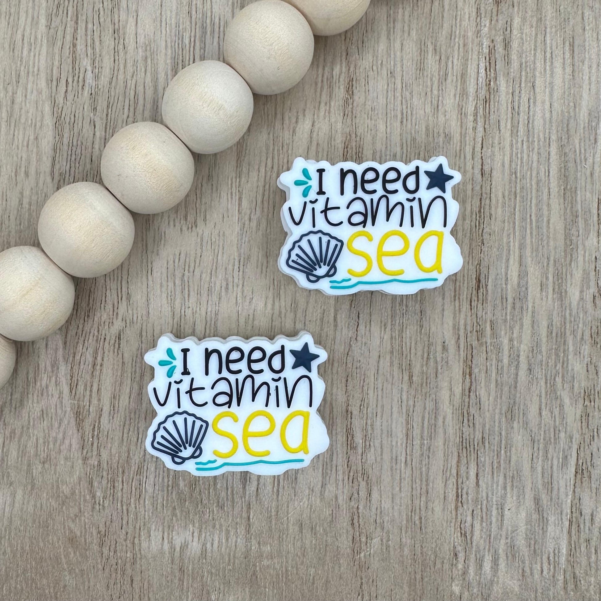 I need Vitamin Sea Silicone Focal Beads