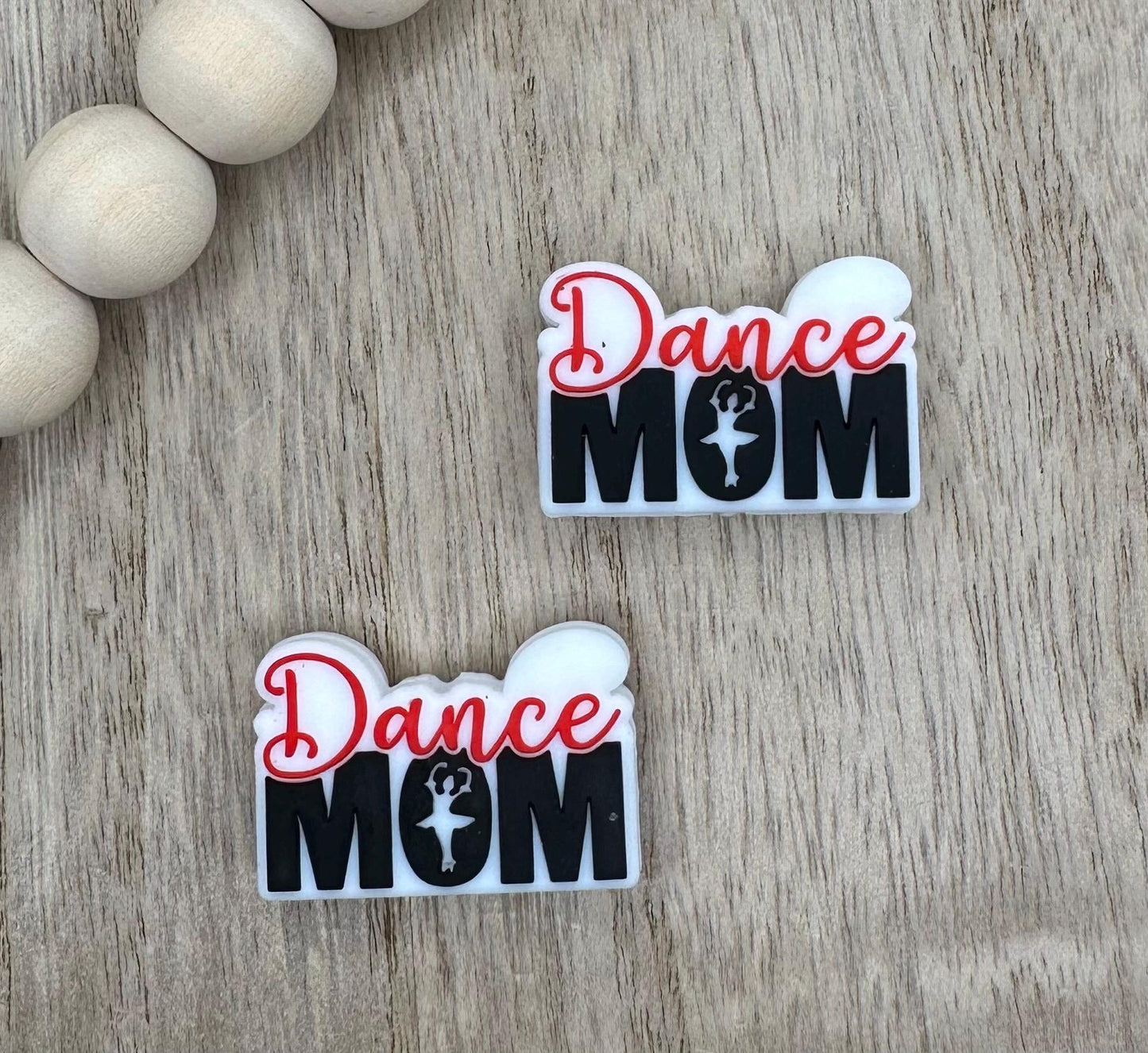 Dance Mom Silicone Focal Beads