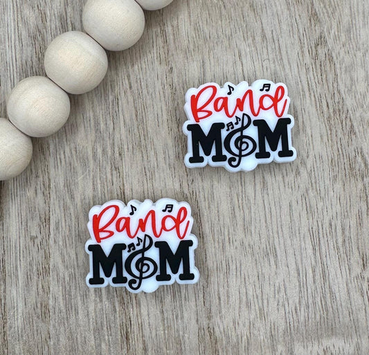 Band Mom Music Silicone Focal Beads
