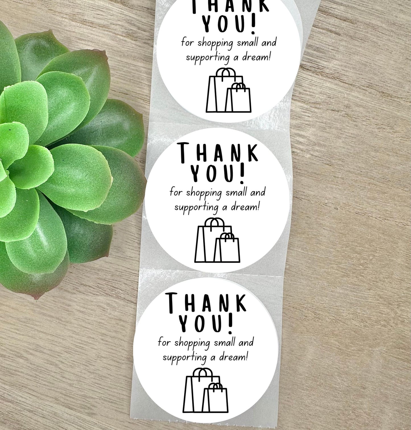 Thank you for supporting my business, 2 inch stickers, Business Stickers, Custom Business Stickers, Shipping Stickers, Packaging Stickers