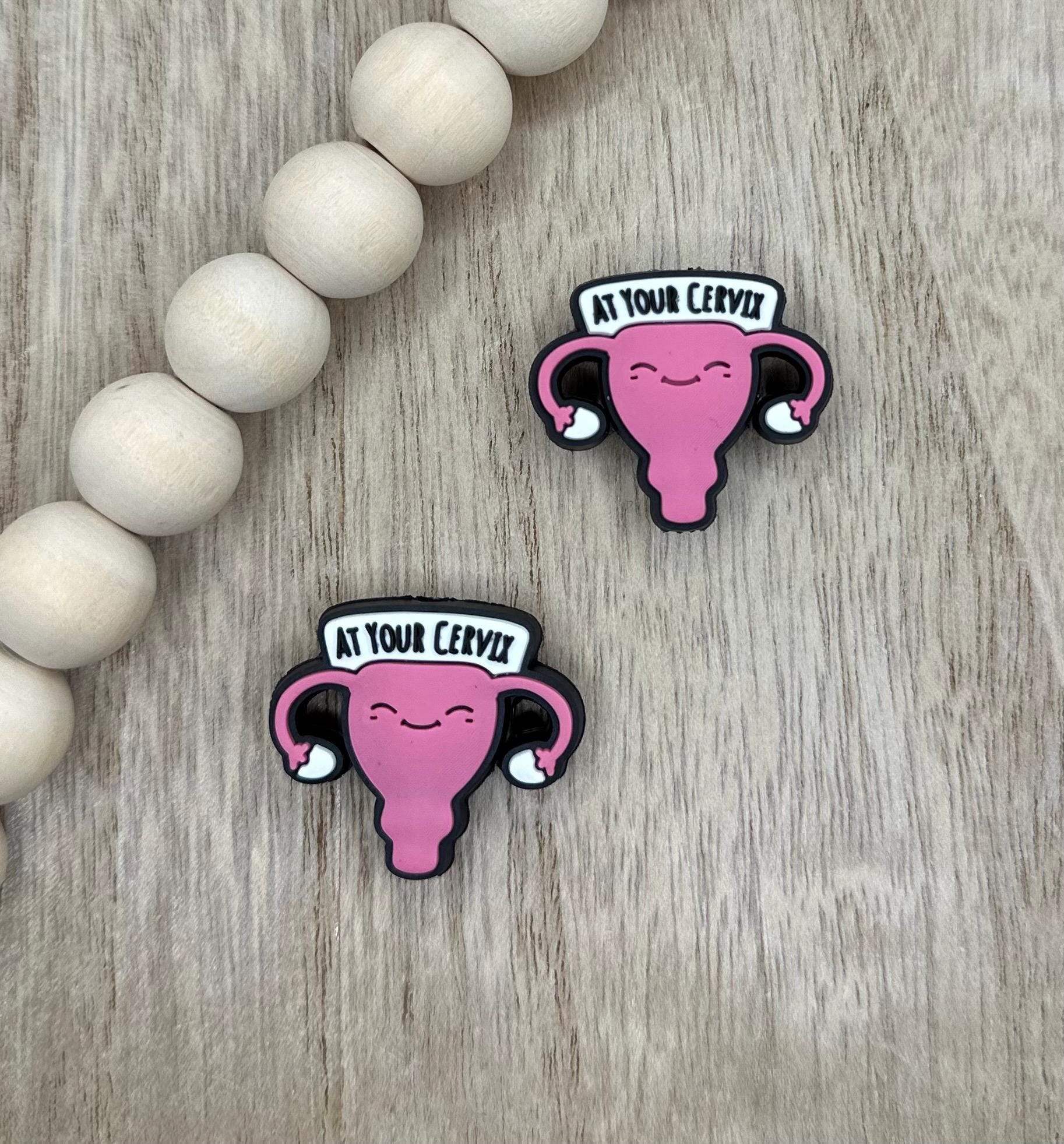 At Your Cervix Gynocologist OBGYN Soft PVC Focal Beads