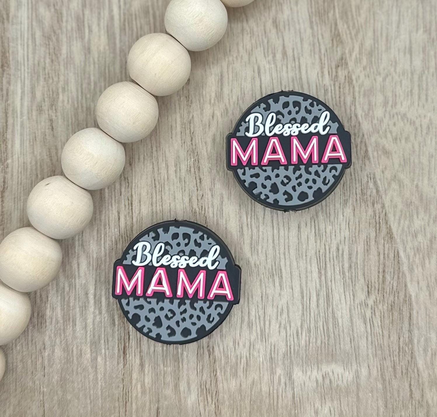 Blessed Mama Soft PVC Focal Beads