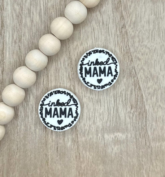 Inked Mama Soft PVC Focal Beads **Discontinuing**