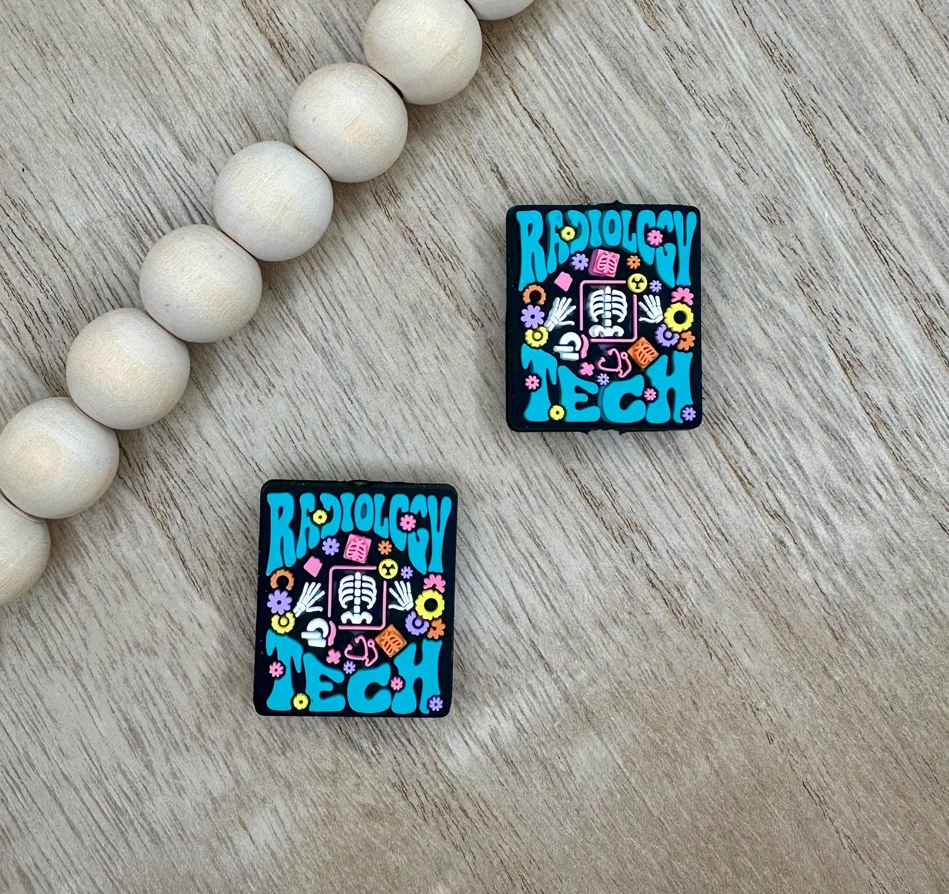 Radiology Tech Soft PVC Focal Beads