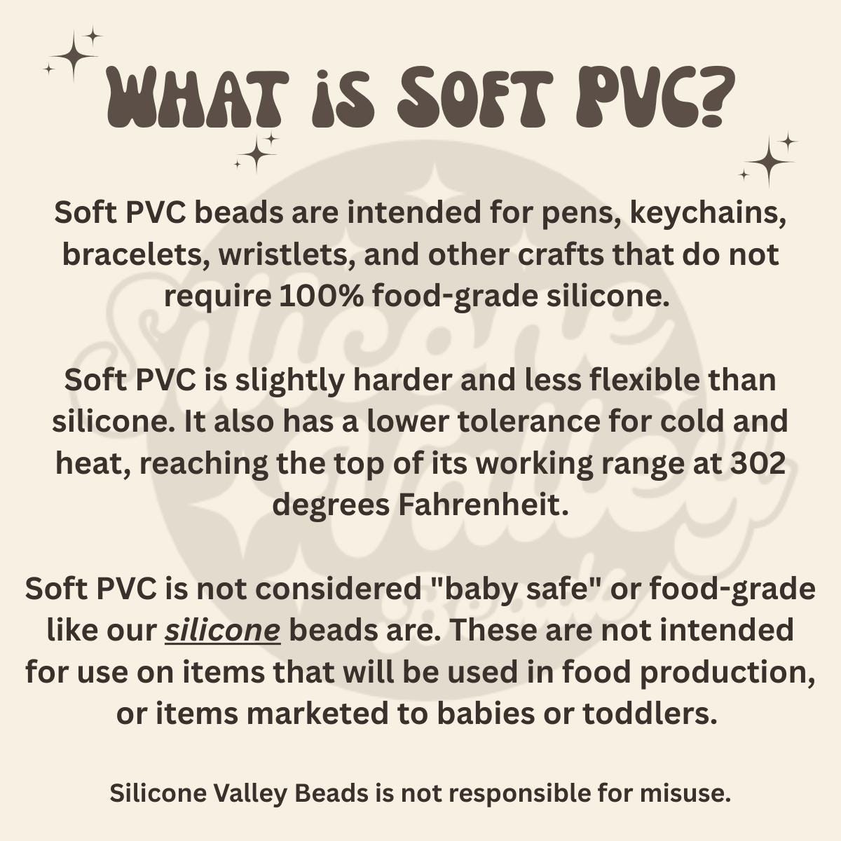 Small Business Support Club Soft PVC Focal Beads