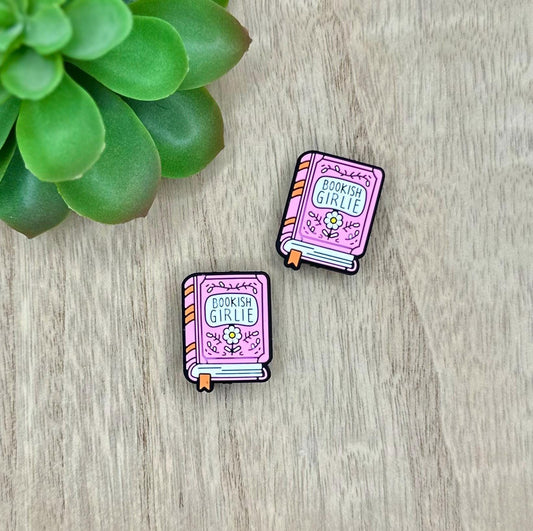 Bookish Girly Silicone Focal Beads