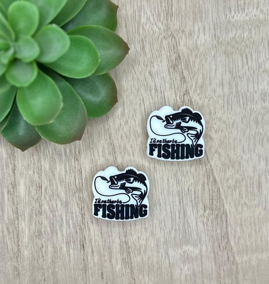 I’d Rather Be Fishing Silicone Focal Beads