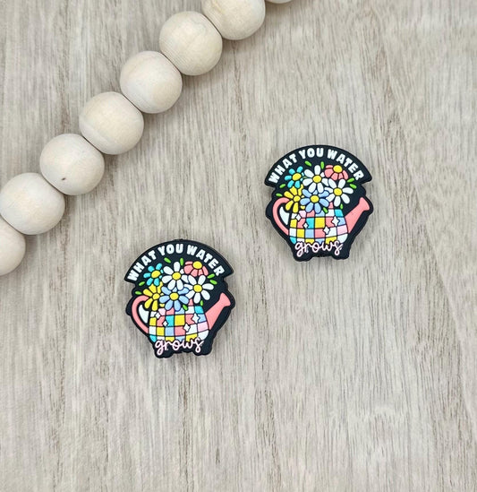 What You Water Grows Silicone Focal Beads
