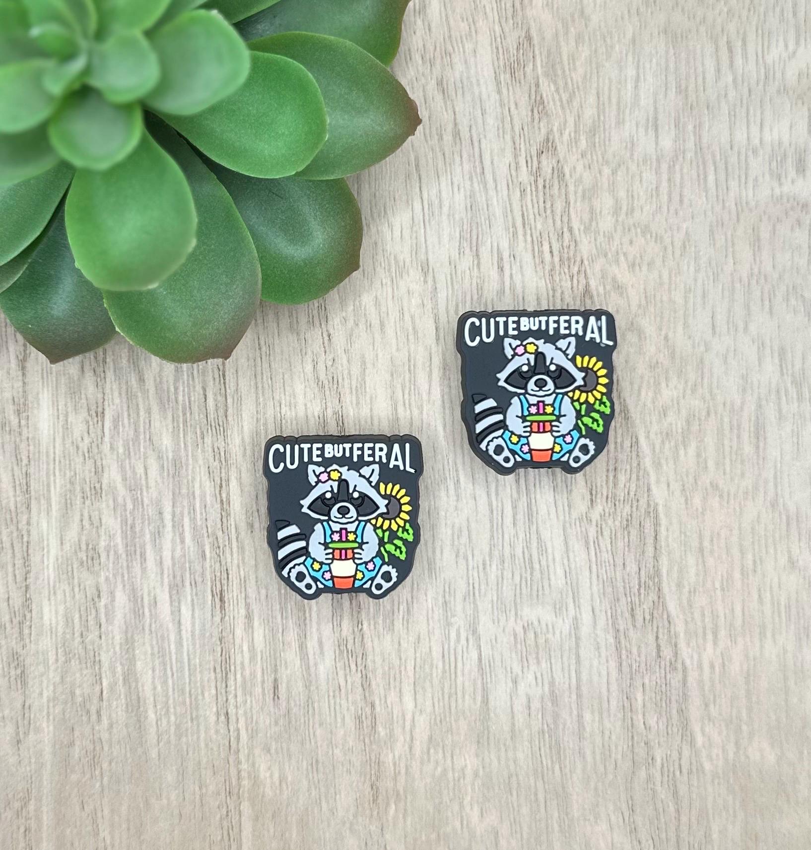 Cute but Feral Soft PVC Focal Beads