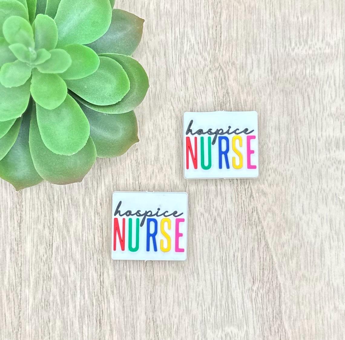 Hospice Nurse Soft PVC Focal Beads