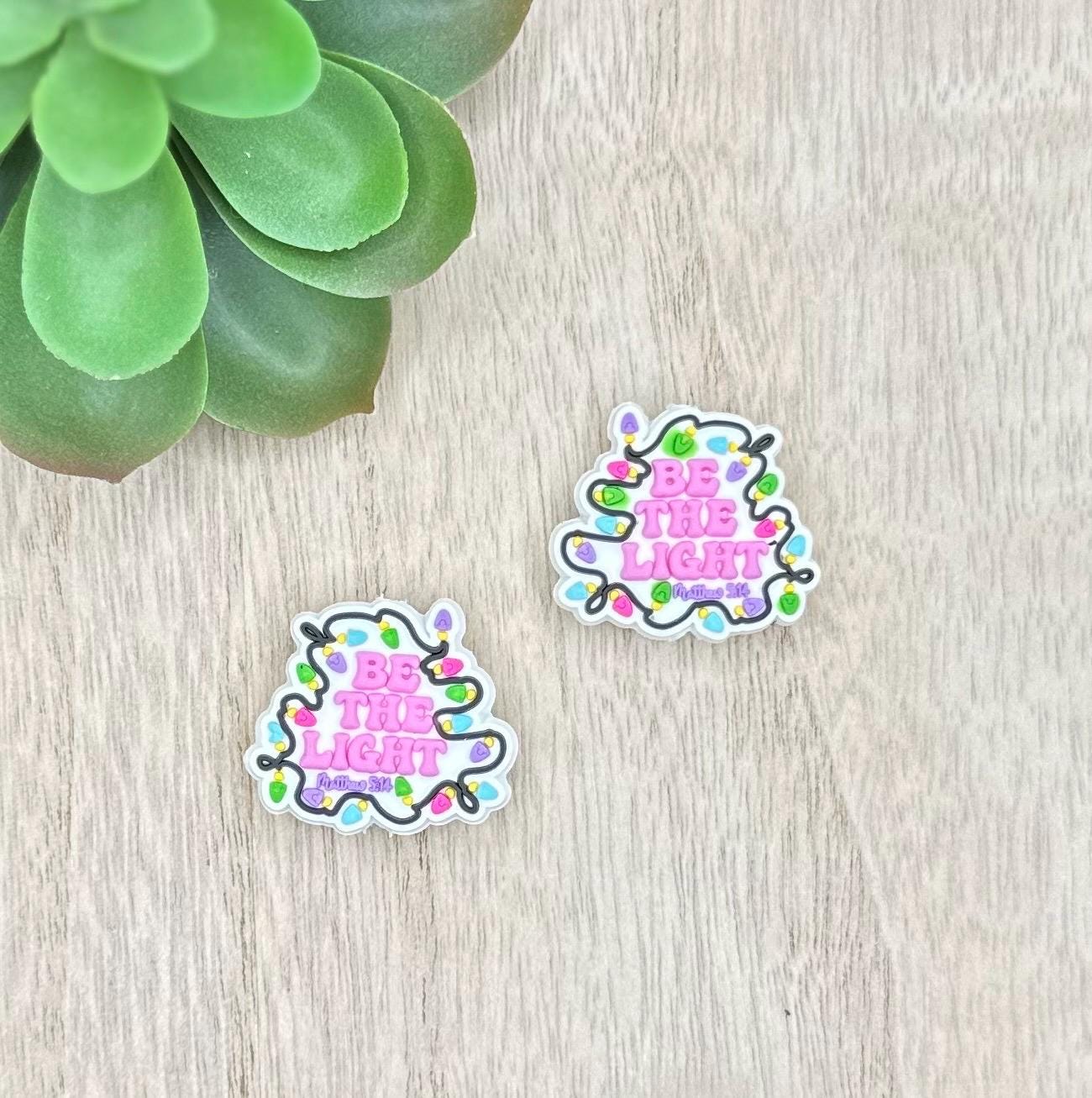 Be the Light PVC Focal Beads