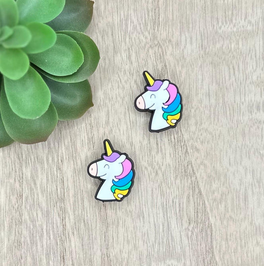 Unicorn Soft PVC Focal Beads