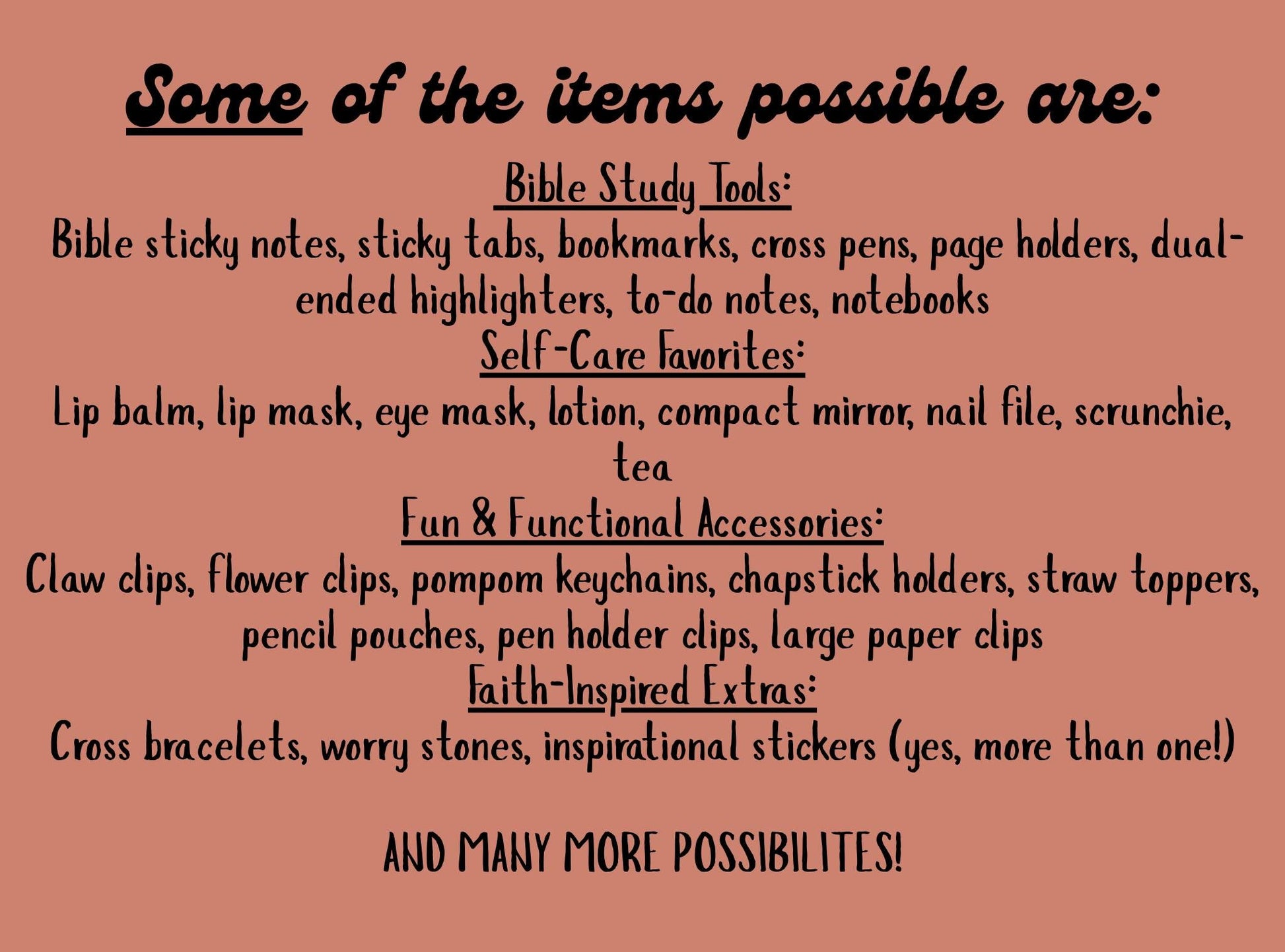 Mystery Bible Study and Self-Care Packs