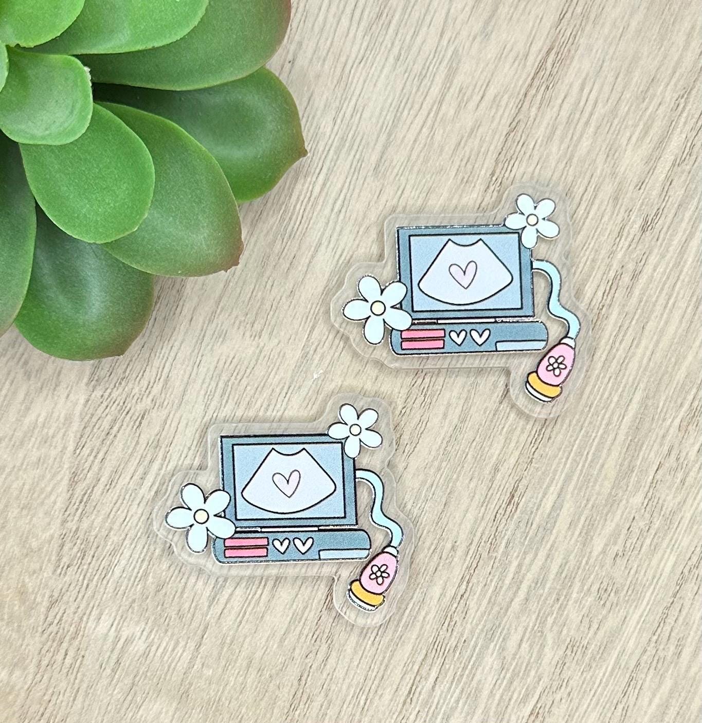 Ultrasound Tech Sonographer | Acrylic Flat Back Planar