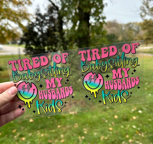 Bookaholic Book Lover UV DTF Can Cup Wrap - Ready to Apply