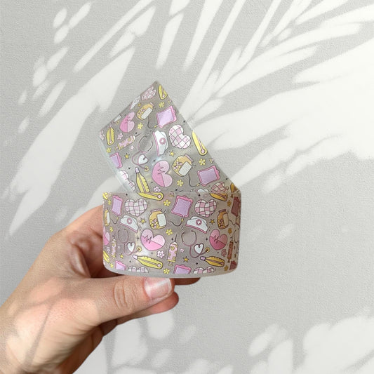 Nurse Healthcare Theme | Silicone Boot for Tumbler | Cup Accessory | Tumbler Bottom Protector