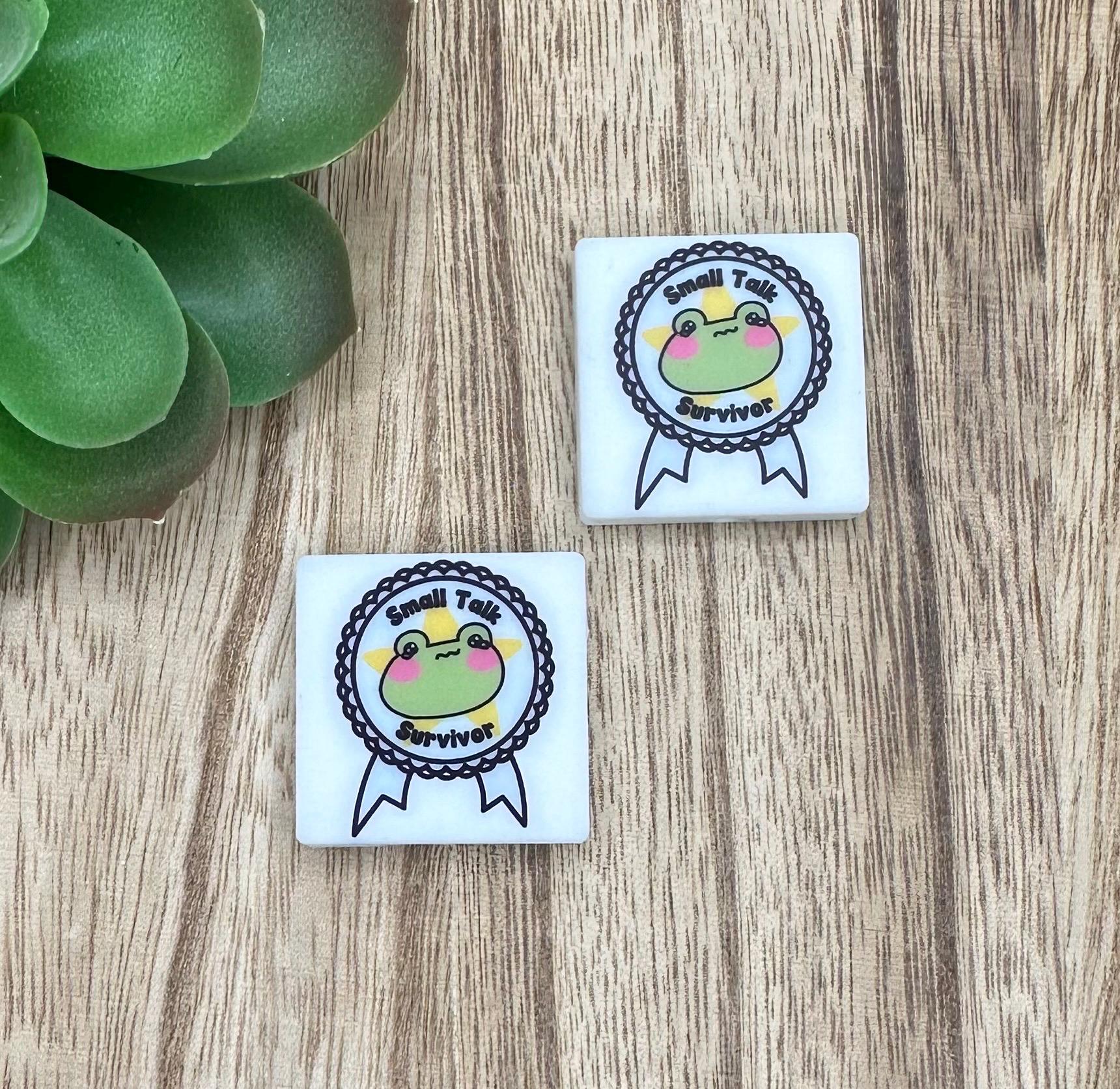 Small Talk Survivor | Funny | SVB creation | Soft PVC Focal Beads