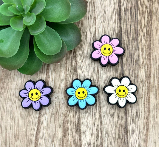 Happy Flowers | Soft PVC Focal Beads