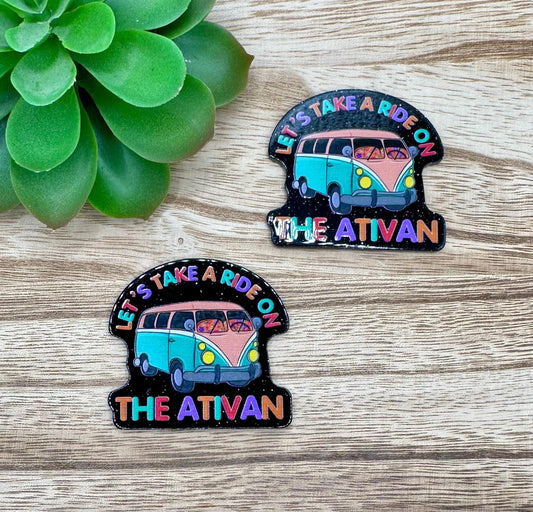 Take a Ride Van | Acrylic Flat Back Planar